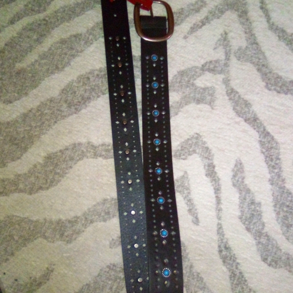 Faded glory black belt Large